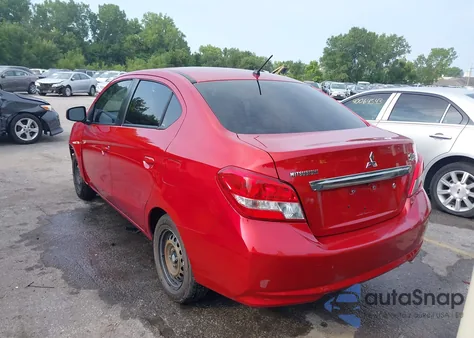 2017 Mitsubishi Mirage G4 Es из США, поврежденный, VIN ML32F3FJ7HHF15346